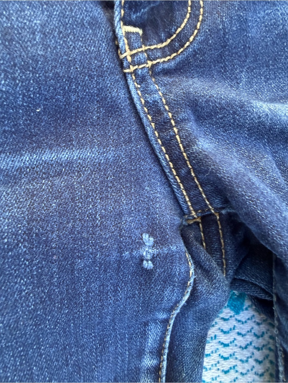 American Eagle Super Stretch Dark Wash Jegging Size 12 Regular Skinny Jeans - Picture 2 of 13